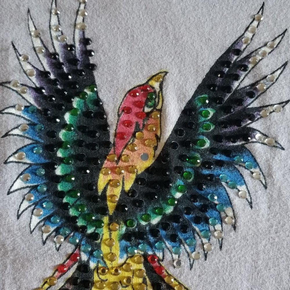 Ed Hardy Christian Audigier. Rare Vintage collectible t-shirt .  With cr… - Picture 7 of 10